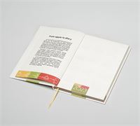 AGENDA CON COPERTINA RIGIDA CARTA MELA